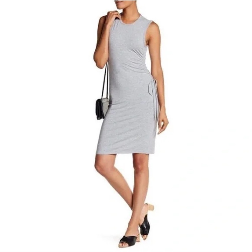 Theory Rimaeya DR Rubric Side Tie Dress